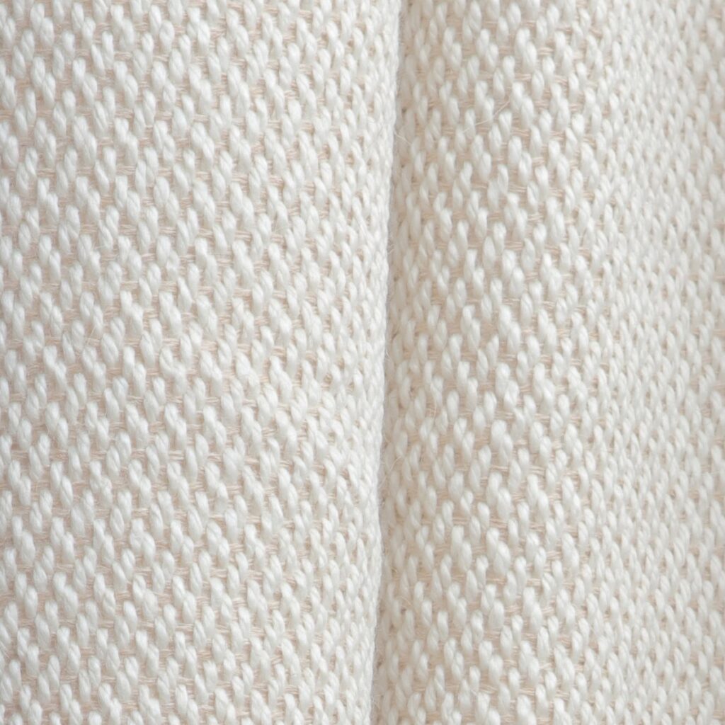 Melange Ivory Luxury Throw Blanket