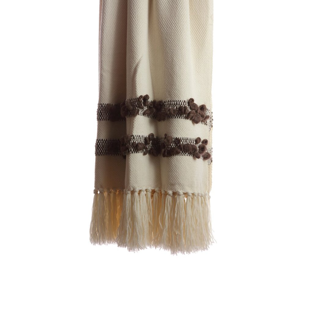 Bubble Textured Cozy Throw Blanket