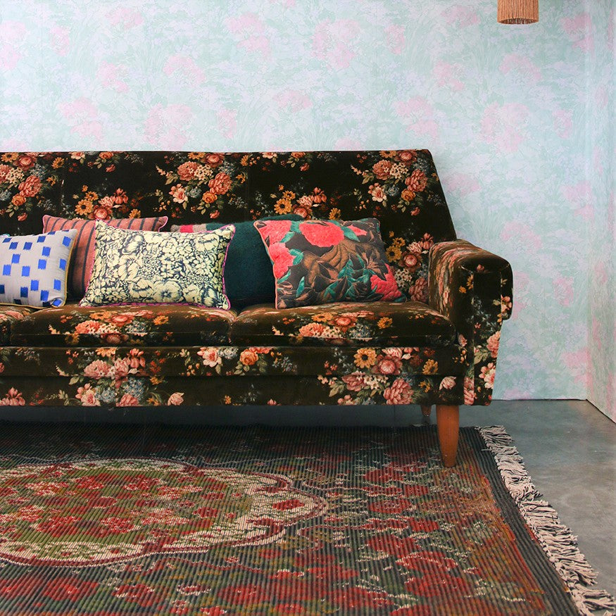 DORIS for HKliving - stitched floral accent pillow - Image 7