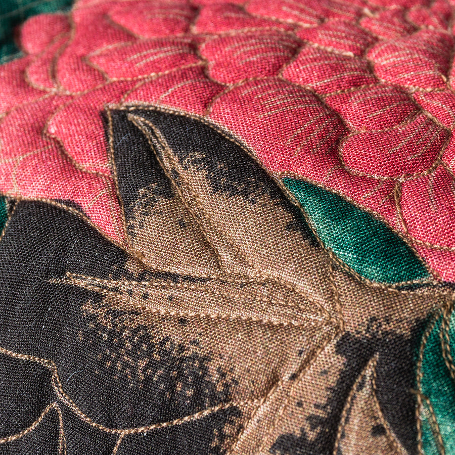 DORIS for HKliving - stitched floral accent pillow - Image 4
